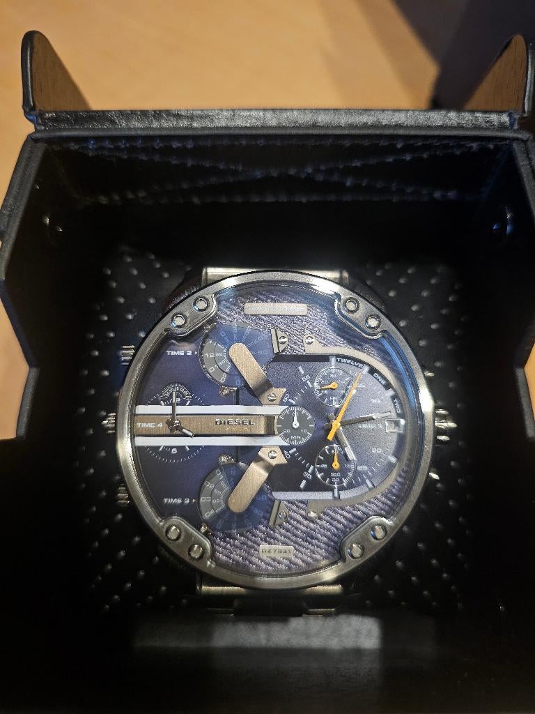 Heren horloge diesel (nieuw), Staal, Staal, Polshorloge, Nieuw