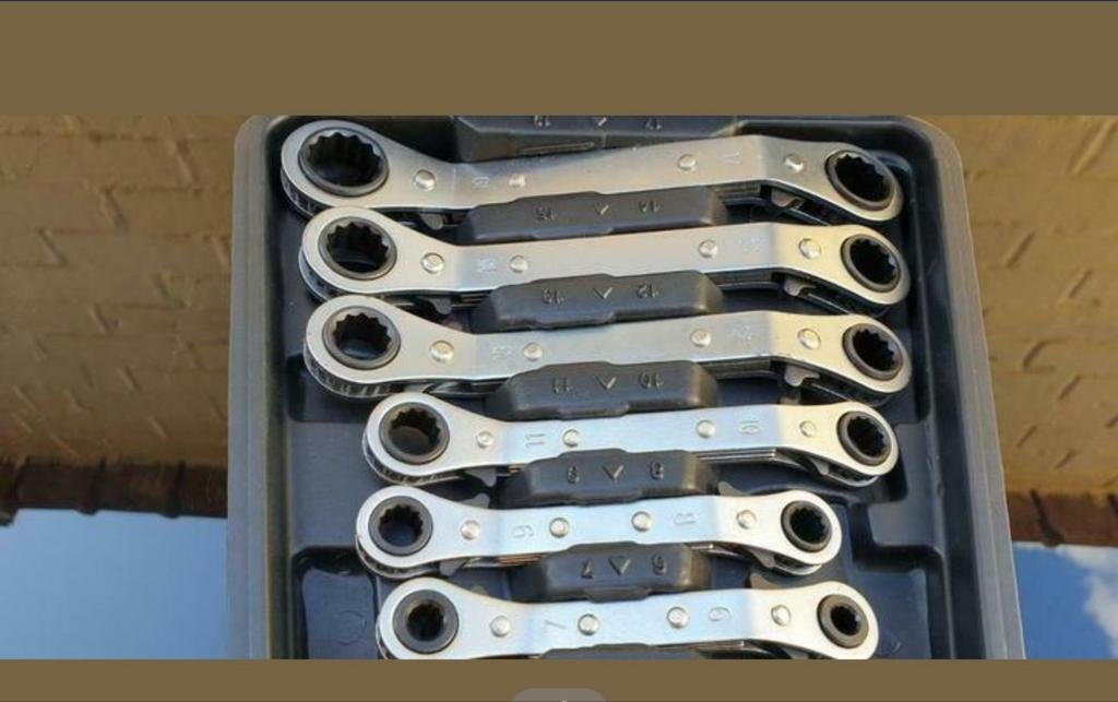 POWERFIX-RINGSLEUTELS SET 6 st, Ophalen, Nieuw