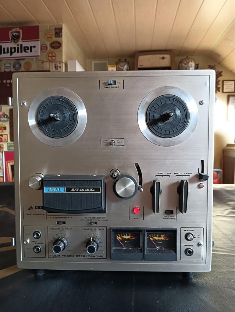 Bandrecorder Akai model 1722 L, Audio, Tv en Foto, Bandrecorder, Ophalen, Bandrecorder