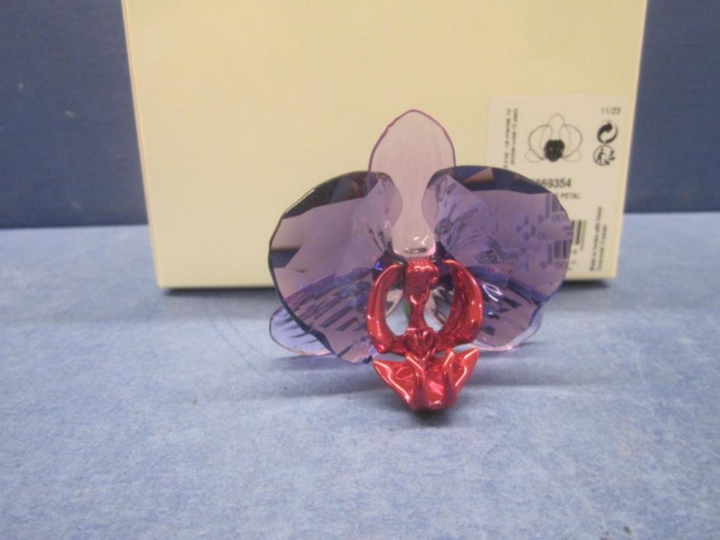Swarovski SCS 2024 Idyllia Orchideeblaadje, Enlèvement ou Envoi, Neuf, Figurine