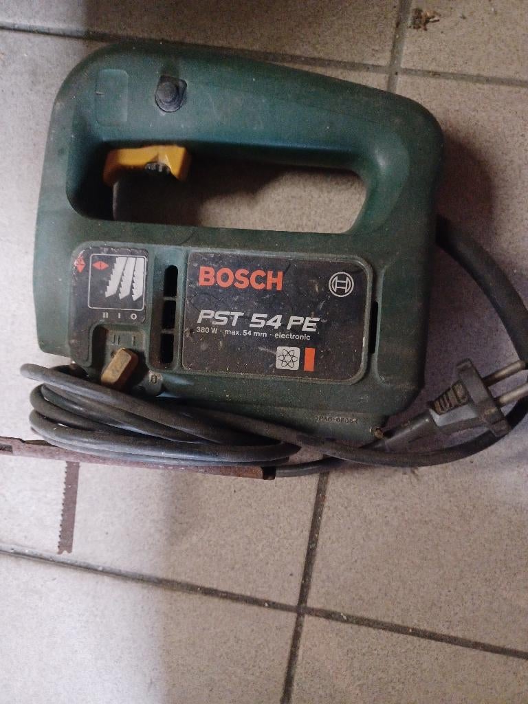 Bosch PST 54 PE decoupeerzaag, Enlèvement, Utilisé, Moins de 600 watts, Scie sauteuse
