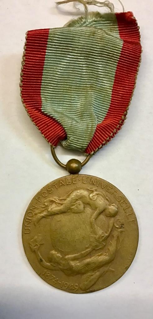 Médaille union postale belge, Collections, Enlèvement ou Envoi, Armée de terre