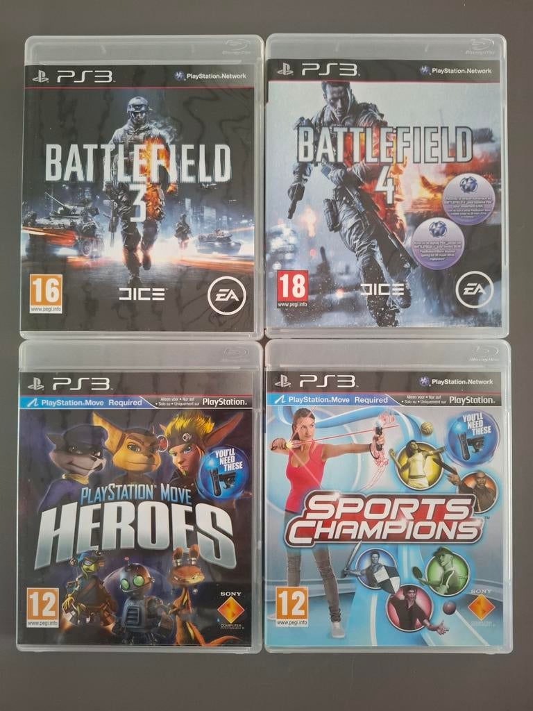 PS3 games (vraagprijs per apart spel), Games en Spelcomputers, Ophalen, Gebruikt, Sport