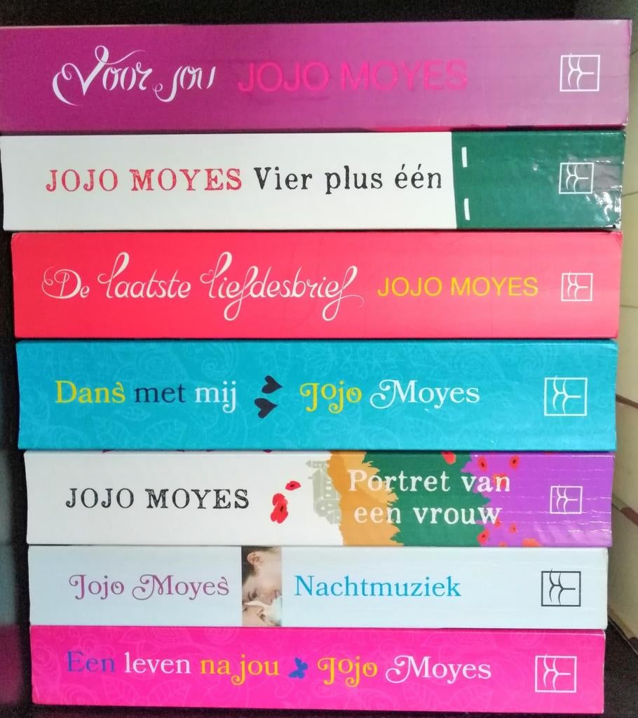 Jojo moyes boeken, Ophalen of Verzenden, Zo goed als nieuw