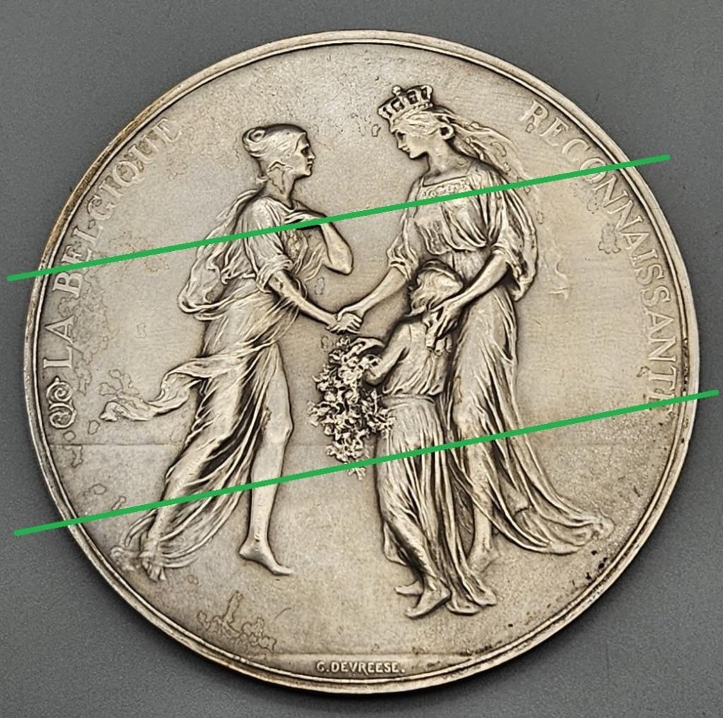 Médaille honorable de la Belgique 1914-1918, Collections, Enlèvement ou Envoi