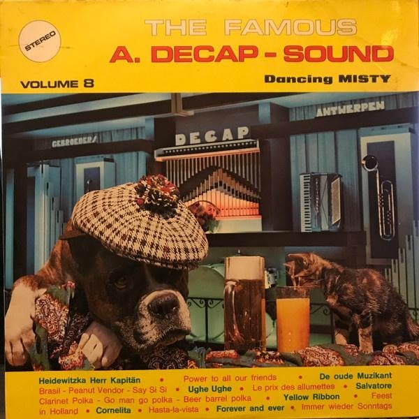 Orgel - A. Decap-Sound - Volume 8 - Dancing Misty   - LP -, Ophalen of Verzenden