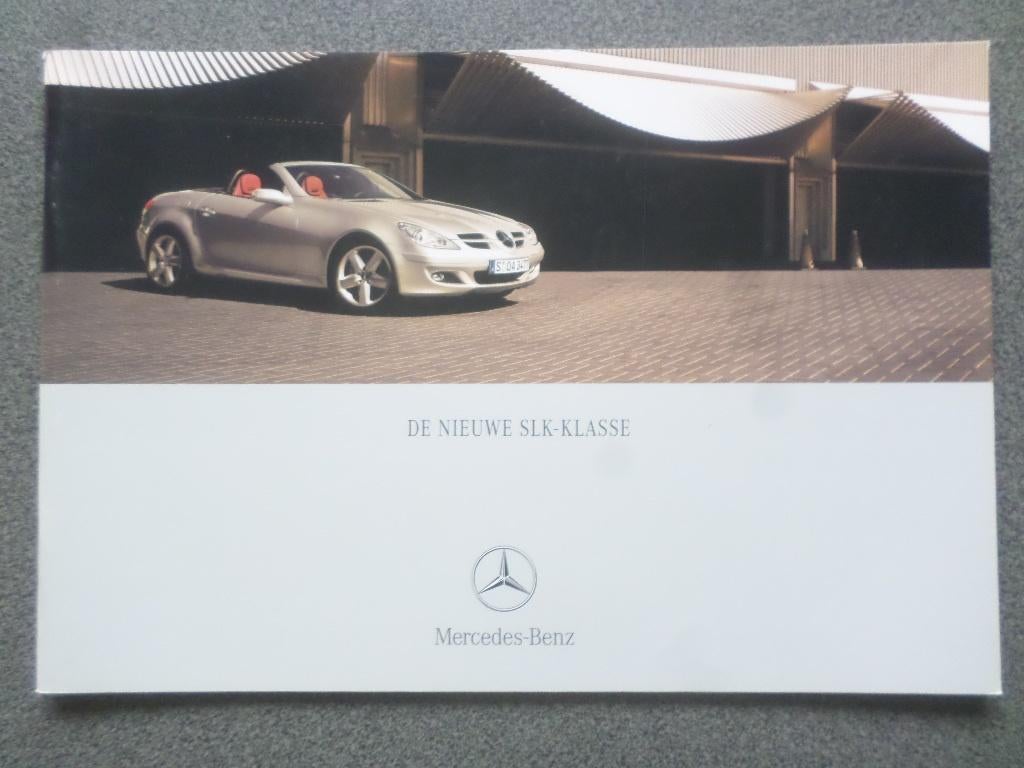 Brochure de la Mercedes SLK 2004, Enlèvement ou Envoi, Mercedes