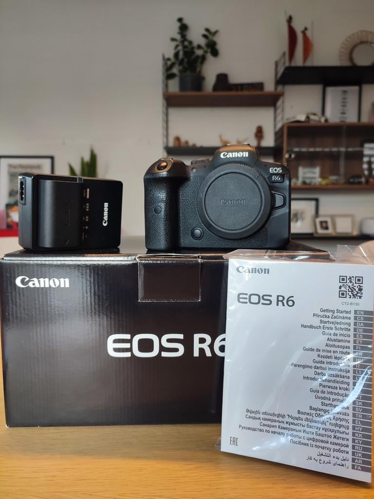 Canon EOS R6, Ophalen, Canon