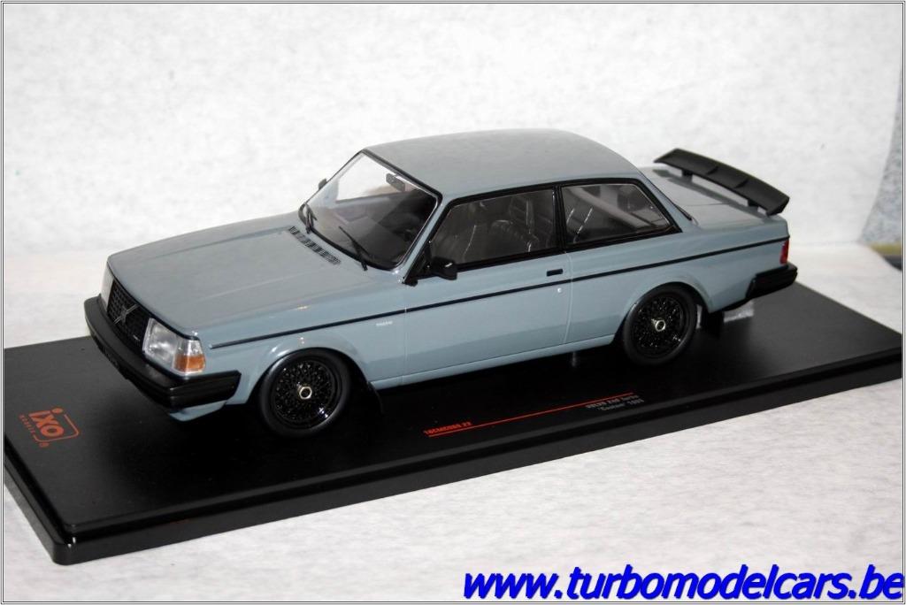 Volvo 240 Turbo "Custom" 1985 1/18 Ixo Models, Hobby en Vrije tijd, Modelauto's | 1:18, Nieuw, Auto, Overige merken, Ophalen of Verzenden