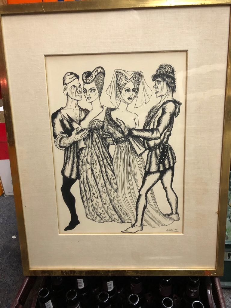 Felix Labisse, Ophalen