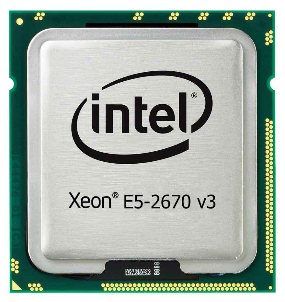 2 x Intel Xeon E5-2670 v3 processor, Gebruikt, Intel Xeon, FCLGA2011, 12-core