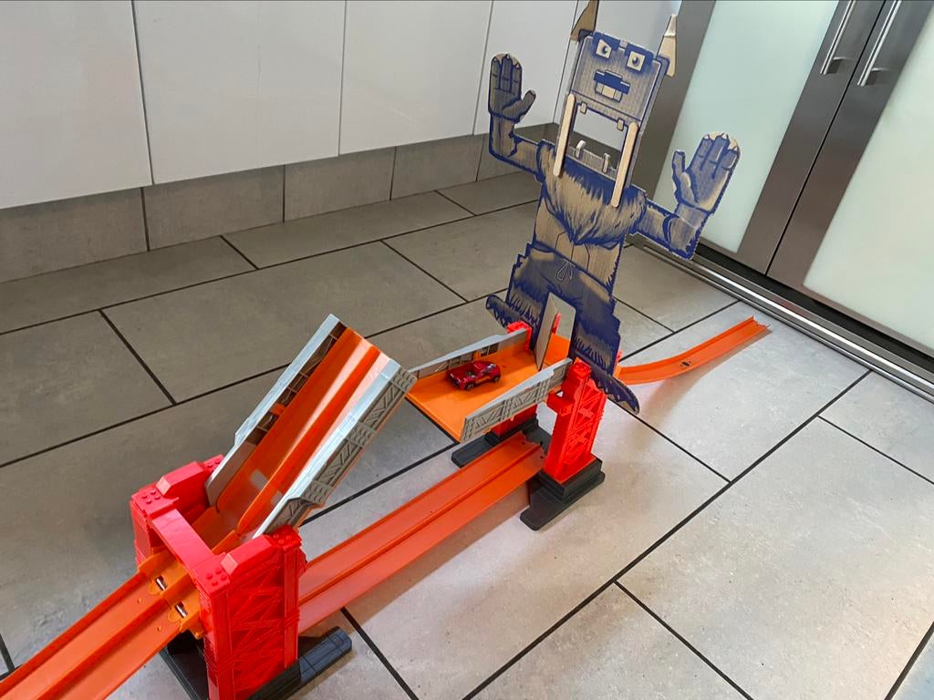 Hotweels stuntbaan, Enlèvement ou Envoi, Comme neuf