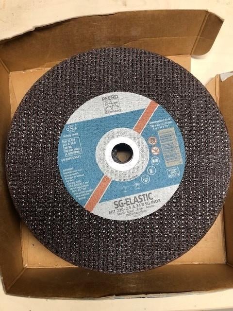 Boîte de disques à tronçonner PFERD 230 x 2,5 mm, Bricolage & Construction, Enlèvement ou Envoi, Neuf, Meuleuse d'angle