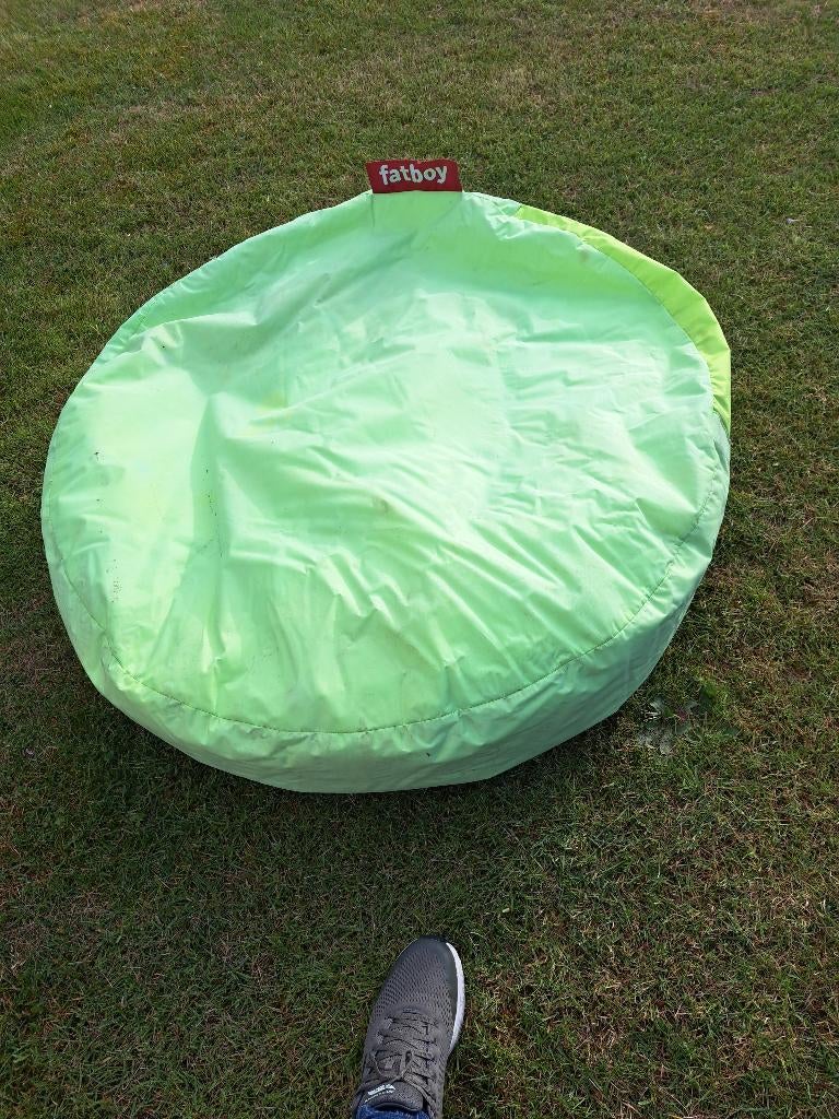 fatboy zitzak groen  10€, Ophalen, Gebruikt, Groen, Zitzak
