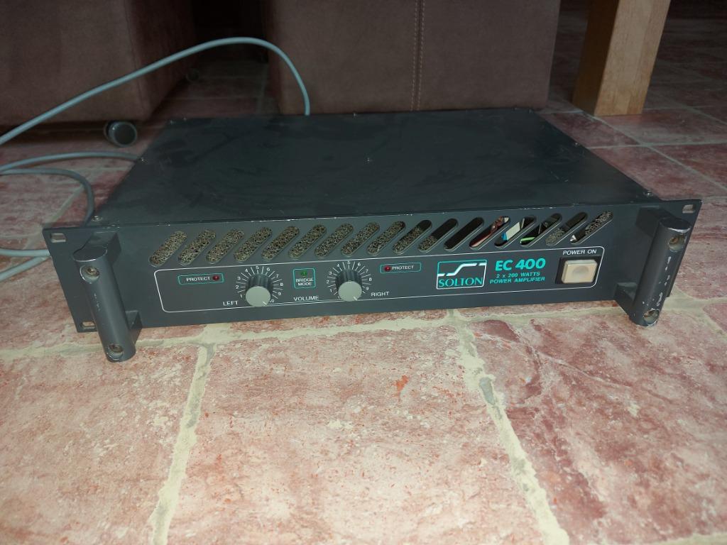 versterker, Audio, Tv en Foto, Versterkers en Ontvangers, Ophalen, Gebruikt, 120 watt of meer