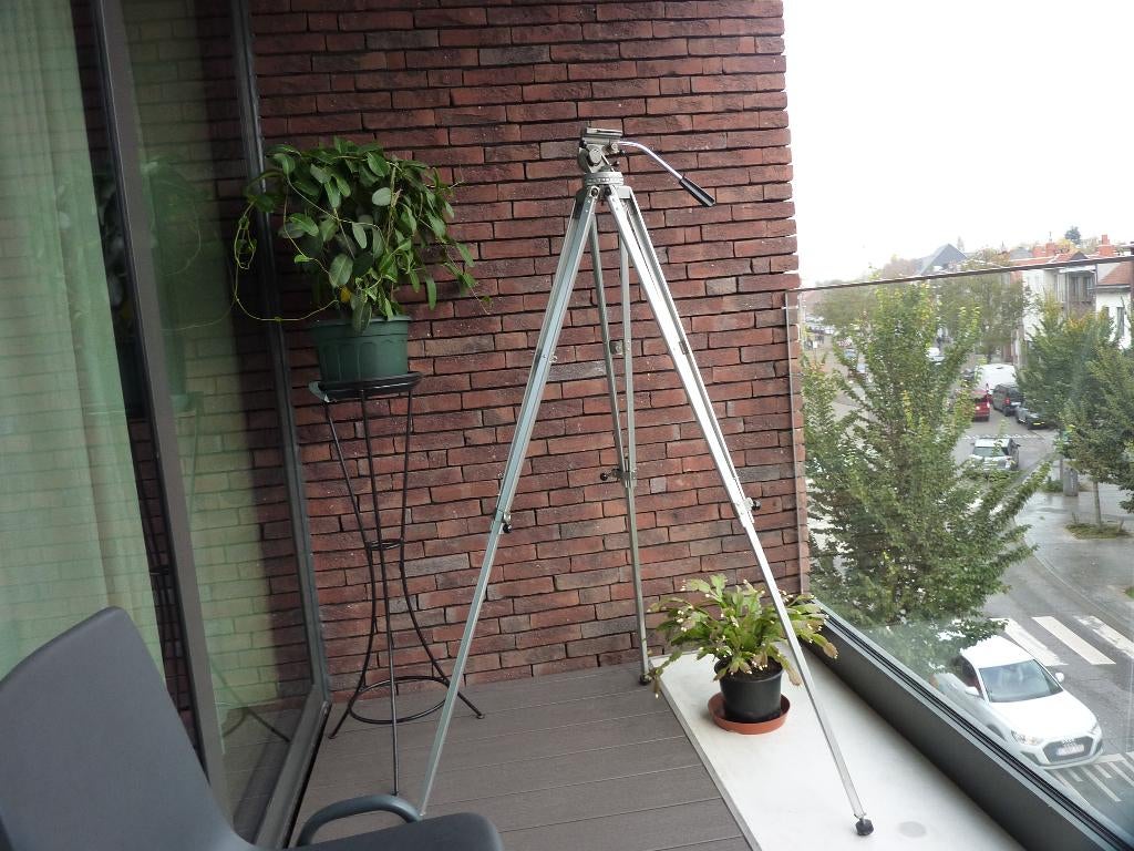 Bolex Paillard proffesioneel  statief, Ophalen, Gebruikt, 150 tot 175 cm, Driepoot