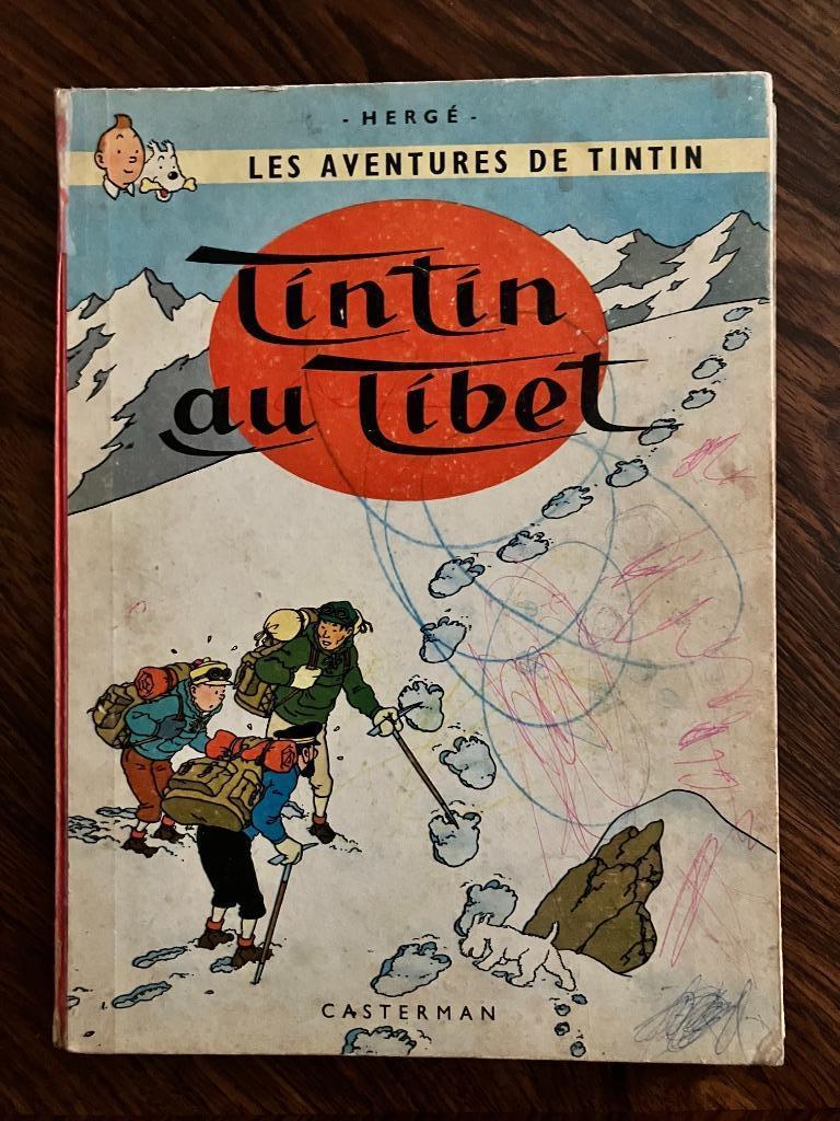 Tintin au Tibet EO belge, Livres, BD, Utilisé, Une BD, Enlèvement ou Envoi