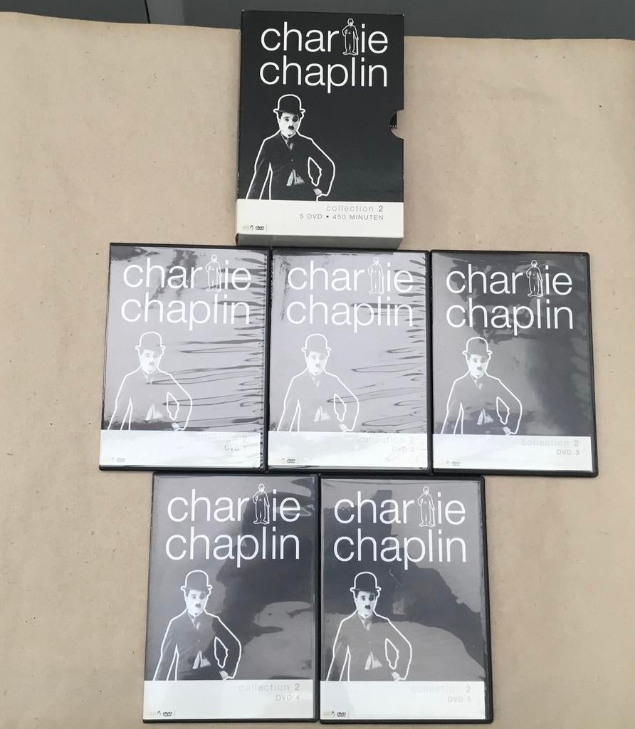 Coffret DVD 5 DVD Charlie Chaplin Collection 2, Enlèvement ou Envoi