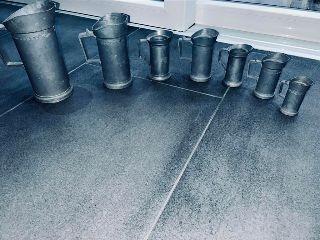 Pots en zamak, Antiquités & Art, Enlèvement ou Envoi