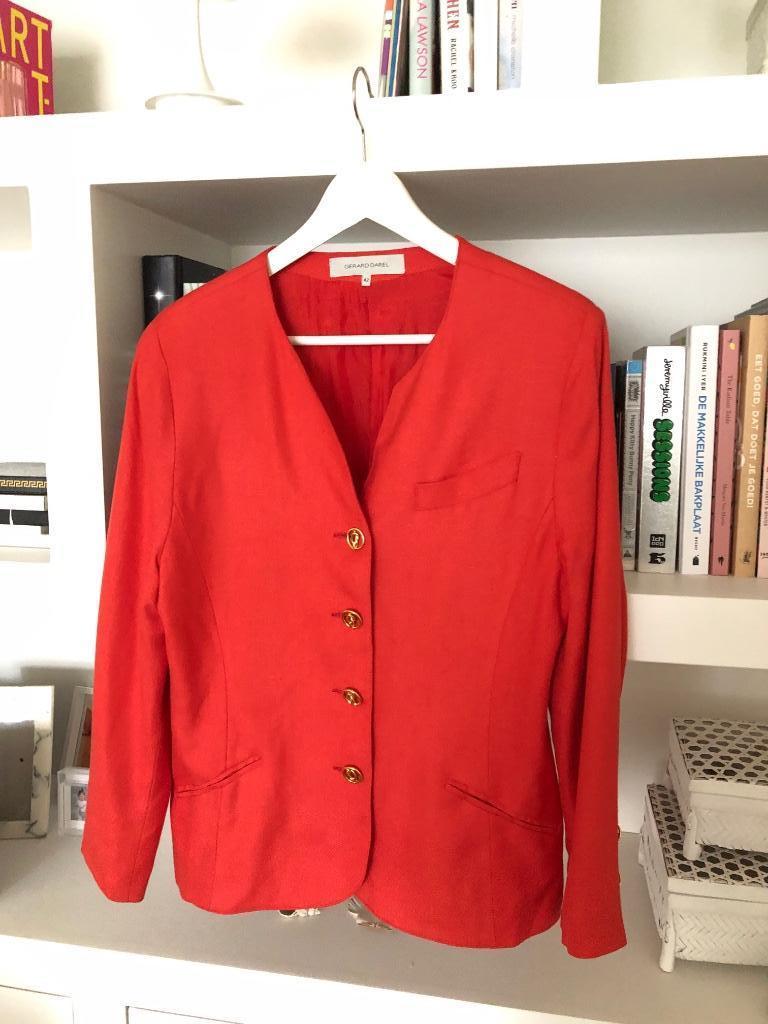 Prachtige Gerard Darel vest / blazer / jasje, GERARD DAREL, Enlèvement ou Envoi, Comme neuf, Taille 42/44 (L)