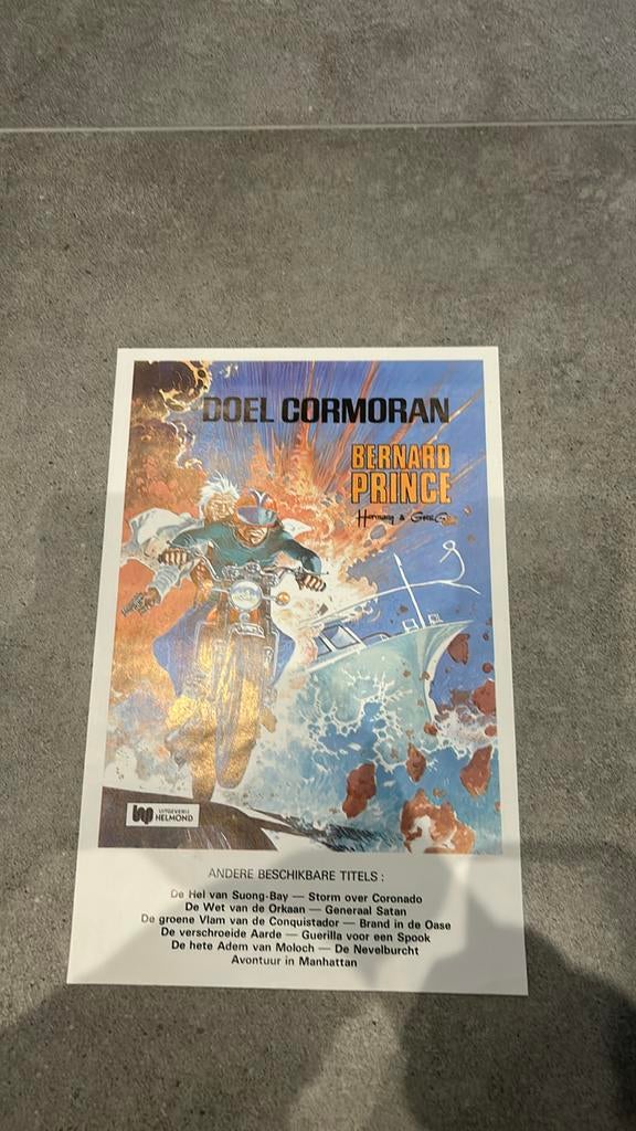 Affiche Hermann Bernard Prince, Enlèvement ou Envoi, Neuf