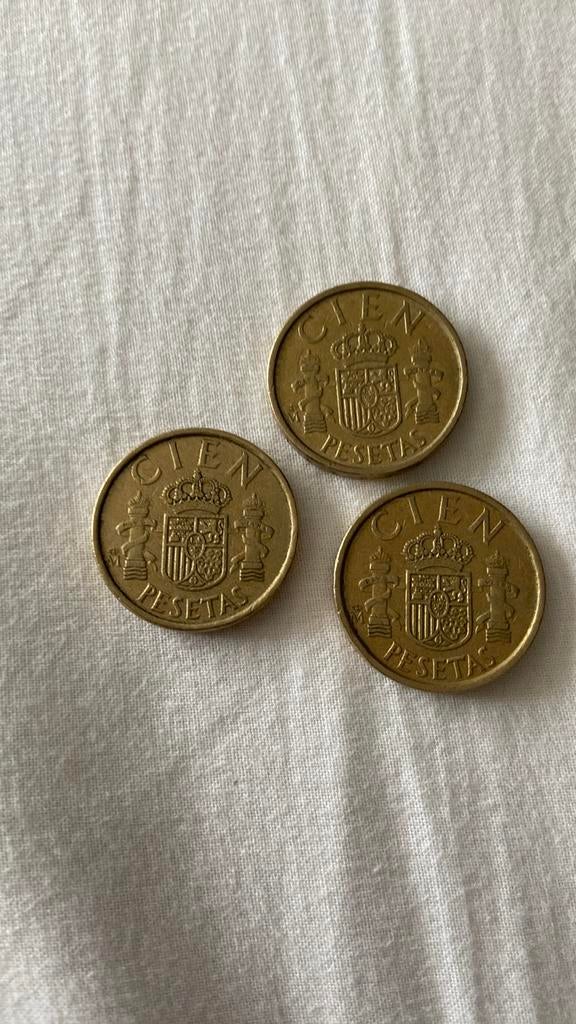 pesetas, Enlèvement ou Envoi