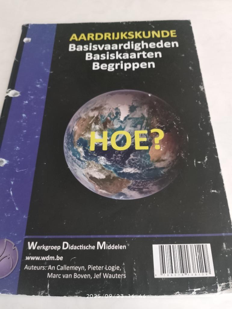 La géographie, comment ? ISBN voir photo, Livres, Enlèvement ou Envoi, Utilisé, Secondaire, Géographie