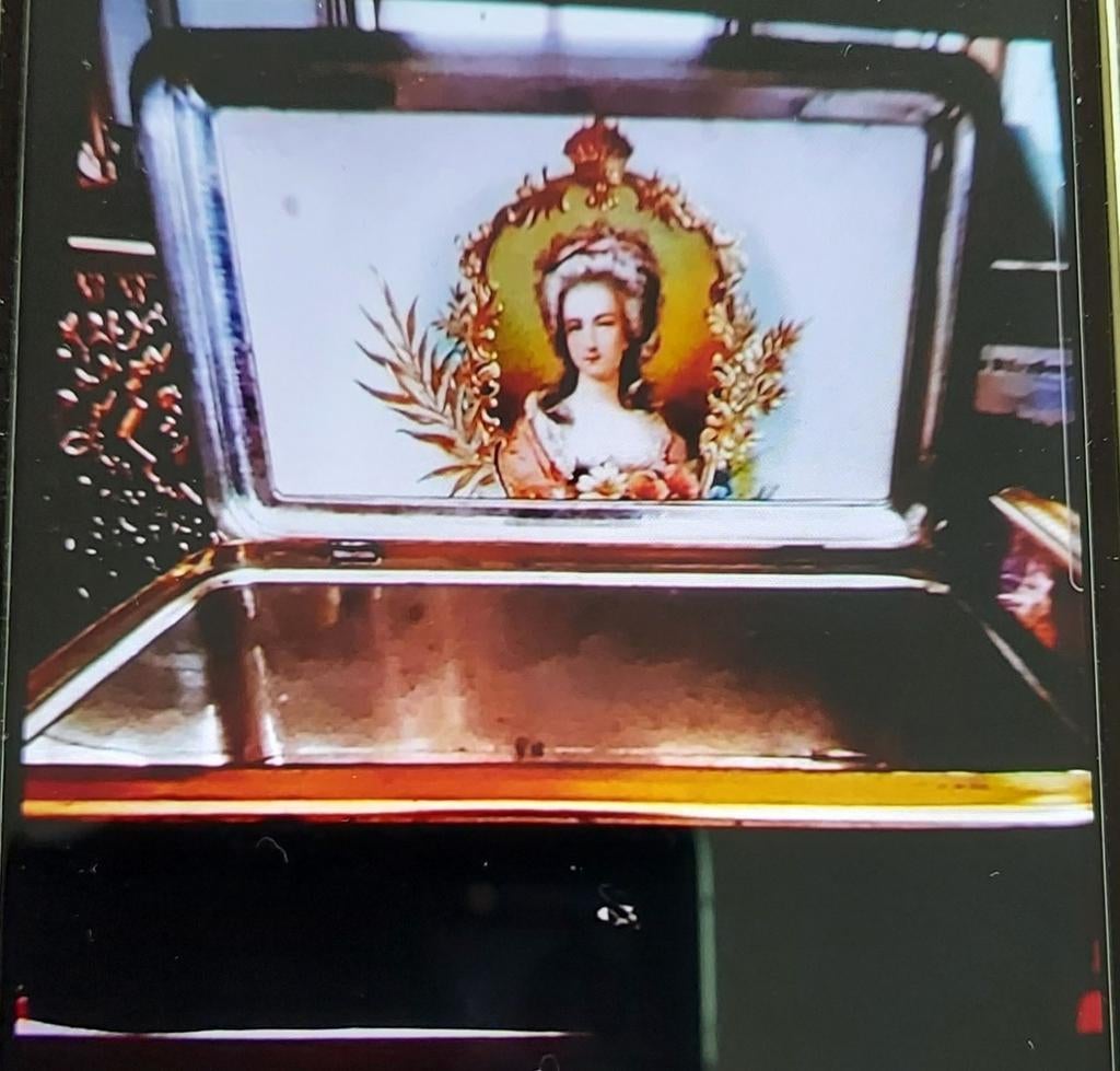 Boite métal verte de nieuwe molen, Zo goed als nieuw