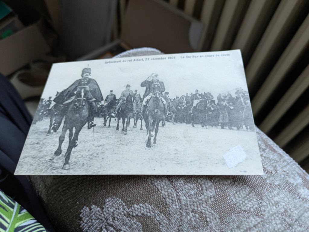 Avenement du Roi Albert, Enlèvement ou Envoi, Utilisé, Carte, Photo ou Gravure