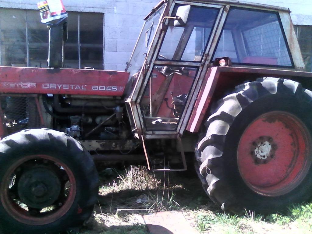 tracteur ZETOR 8045, Enlèvement