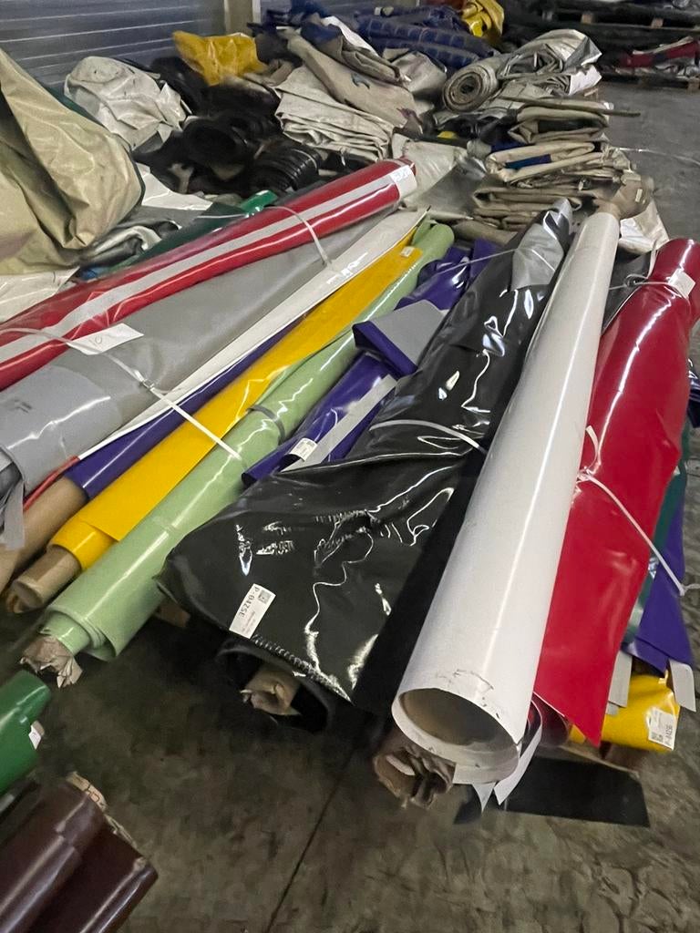 Vrachtwagenzeil, zeil nieuw op rol, afdekzeil, baches, Doe-het-zelf en Bouw, Zeil en Folie, Ophalen, Nieuw, 15 m² of meer, Zeil