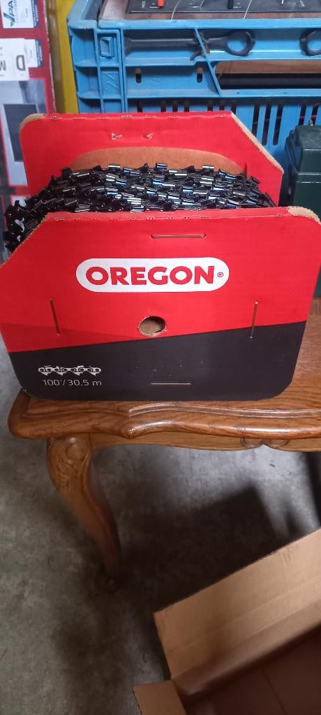 Rouleau de chaîne oregon 3/8 1.6mm 100 pieds, Bricolage & Construction, Enlèvement, Neuf, Tronçonneuse, OREGON