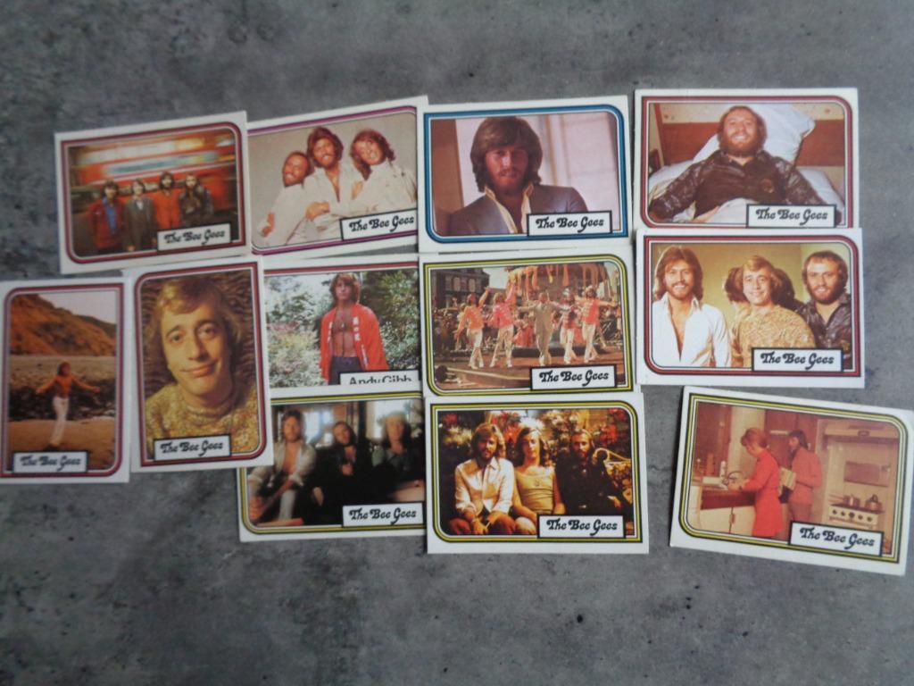 CARTES MONTY GUM BEE GHOST ANDY GIBB 12X ANNO 1978, Envoi