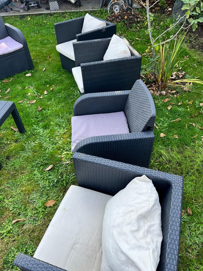 Tuinset, Ophalen, Tuinset