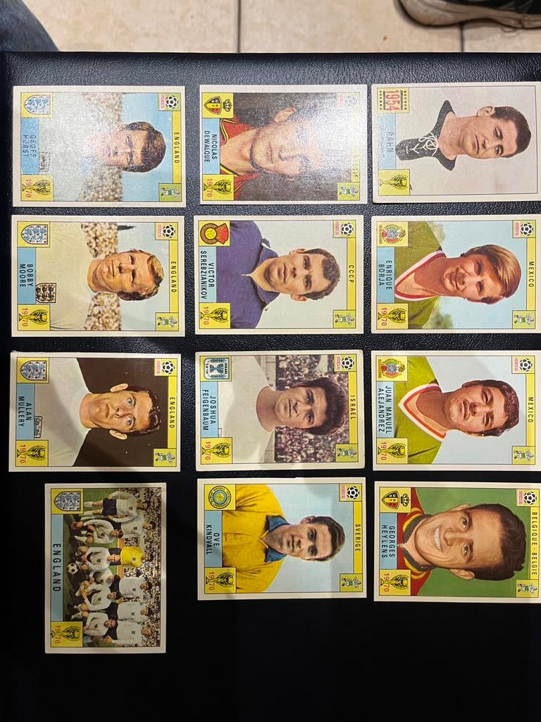 Panini mexico 70 lot de 23 cartes original, Enlèvement ou Envoi, Comme neuf, Plusieurs images