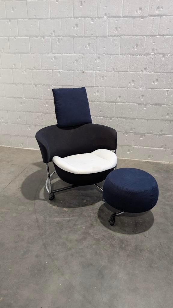 Fauteuil Cassina Girotonda, Maison & Meubles, Fauteuils, Enlèvement, Comme neuf