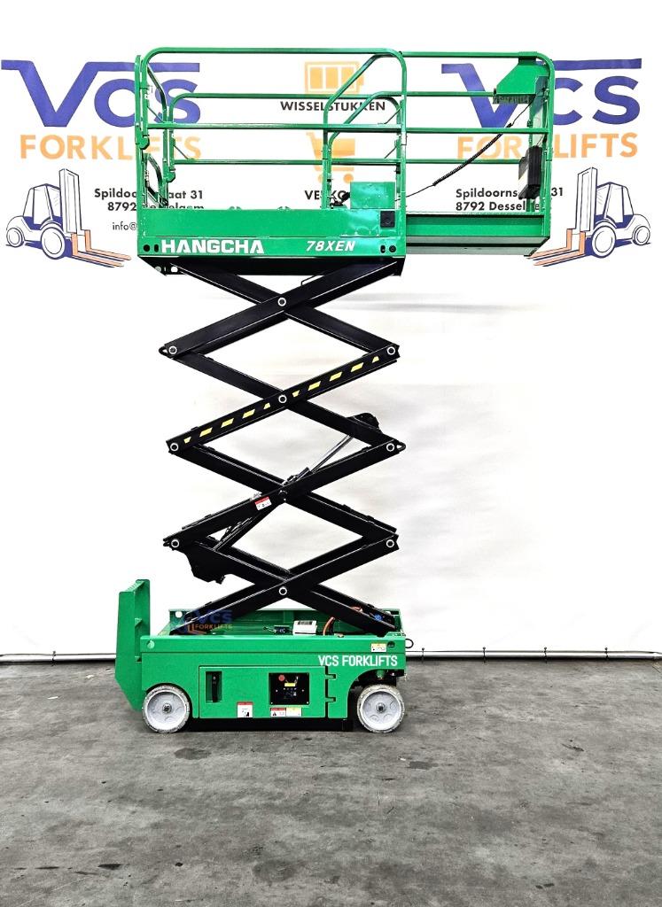 nieuwe schaarlift Hangcha Ion Lithium, Zakelijke goederen, Machines en Bouw | Heftrucks en Intern transport, Ophalen, Elektrisch