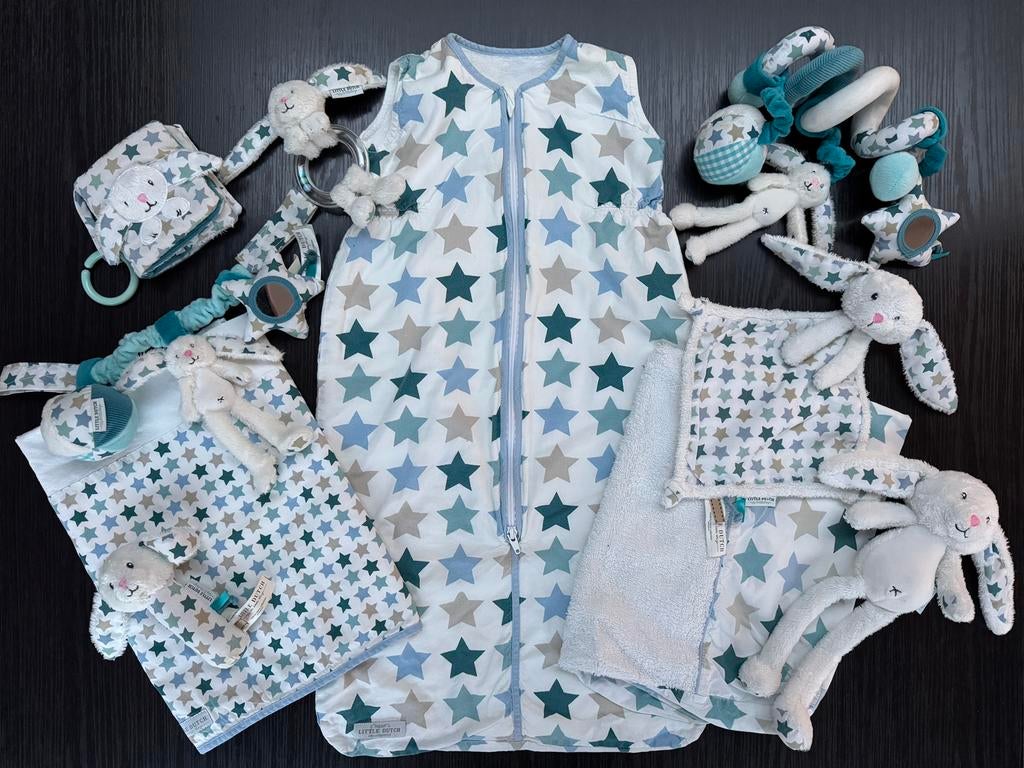 Little Dutch Sterren Blauw-set (10 stuks), Enlèvement, Comme neuf