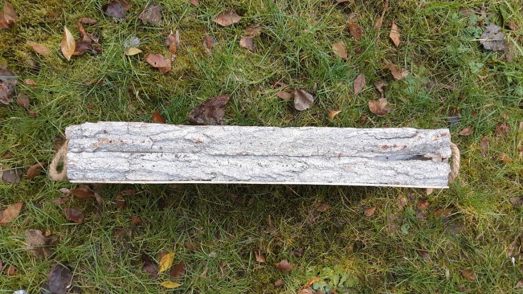 Boîte à fleurs en écorce d'arbre, Moins de 30 cm, Intérieur, Enlèvement, Utilisé