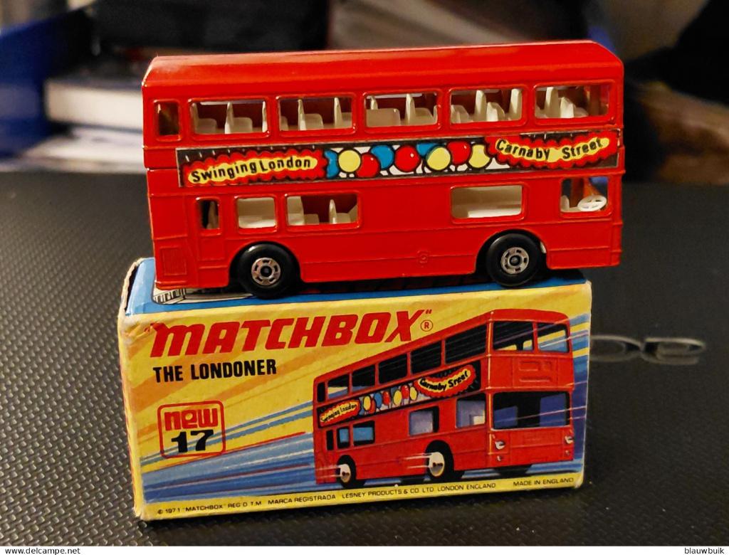 Matchbox 17f Londoner Bus Type case « I », Enlèvement ou Envoi, Comme neuf, Bus ou Camion