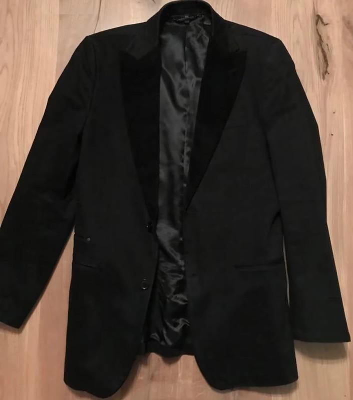 Zara - fluwelen blazer - maat 52, Kleding | Heren, Maat 52/54 (L), Zara, Zwart, Nieuw