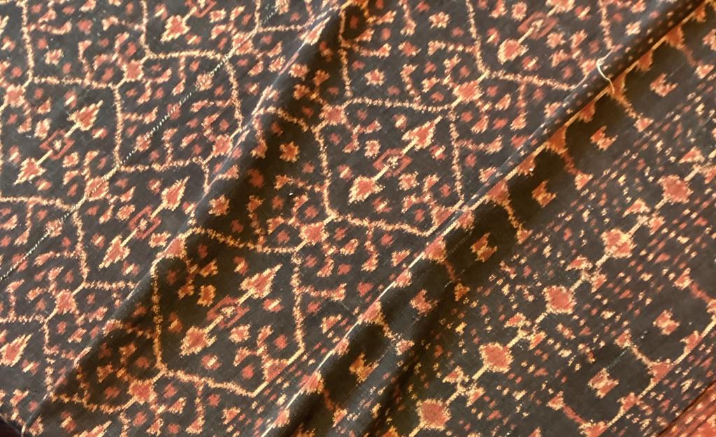 Uitzonderlijk mooie lap textiel, Ophalen