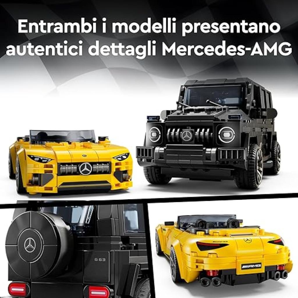LEGO Mercedes AMG G 63 en Mercedes AMG SL 63 GRATIS LEVERING, Verzenden, Nieuw, Complete set, Lego