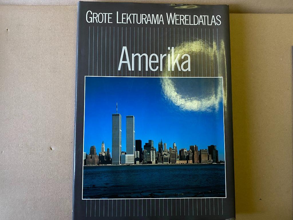 Grote Lekturama Wereldatlas Amerika, Boeken, Atlassen en Landkaarten, Zo goed als nieuw, Overige typen, Overige gebieden, Ophalen of Verzenden