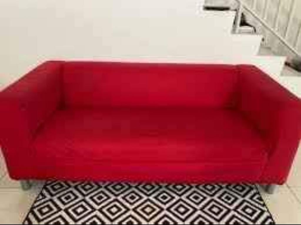 Canapé Klippan Ikéa, Enlèvement, Utilisé, Cuir