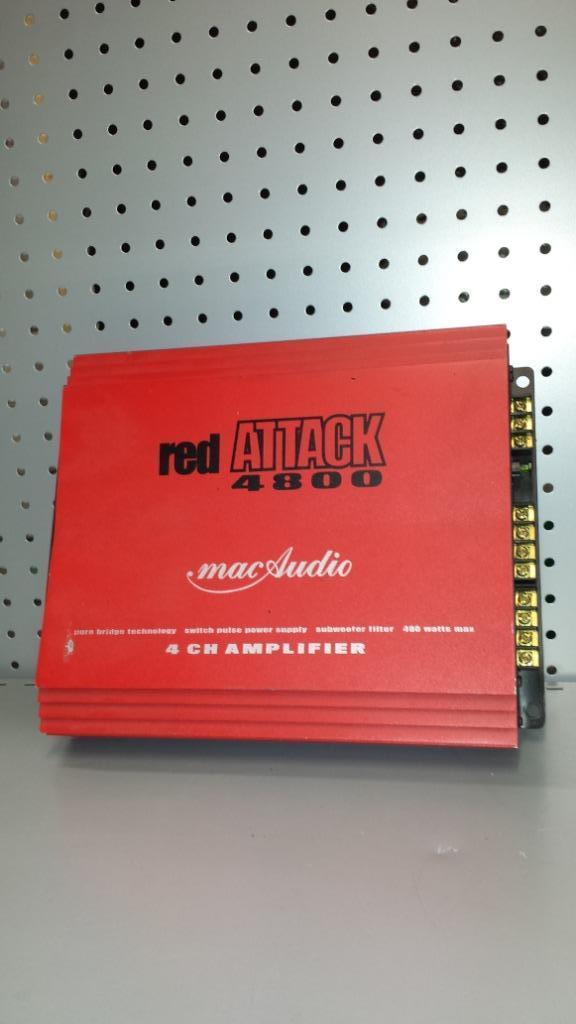 caramplifier mac audio, Auto diversen, Autospeakers, Ophalen of Verzenden, Gebruikt