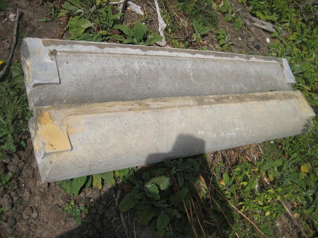 mooie oude gefrijnde arduinen dorpel, Antiek en Kunst, Ophalen