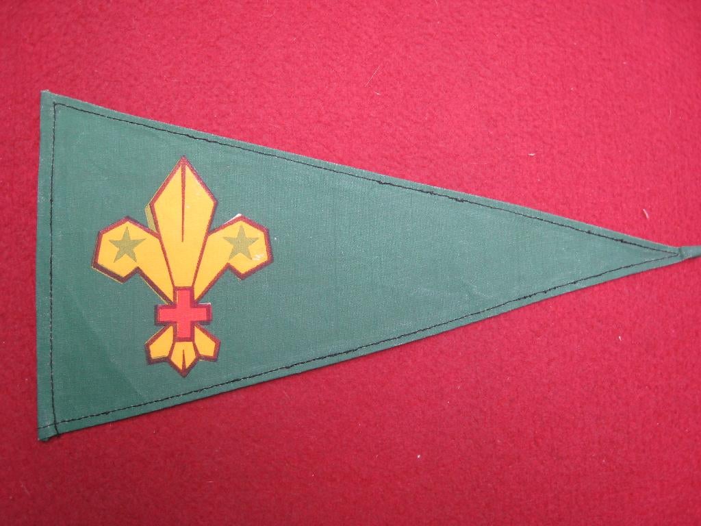 Scoutisme Fietsvlagje x 1, Collections, Envoi, Comme neuf, Emblème, Broche ou Badge