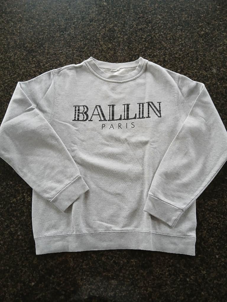 Sweater heren ballin paris, Ballin paris, Ophalen of Verzenden, Zo goed als nieuw, Grijs