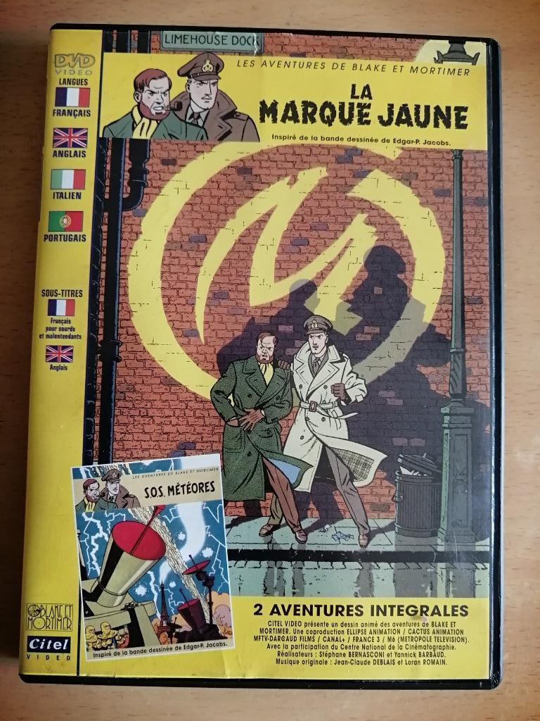 DVD BLAKE & MORTIMER La Marque Jaune + S.O.S. Météores, Enlèvement ou Envoi